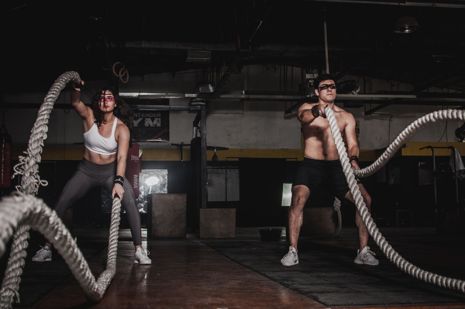 Working set of barbell back squats — TYAGA club
